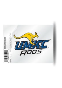 UMKC Roos Small Auto Static Cling Decal - White
