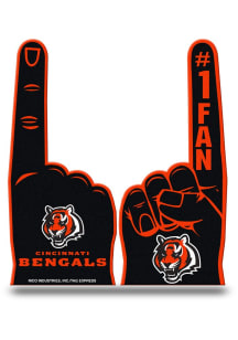 Cincinnati Bengals Black Foam Finger