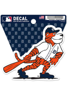 Detroit Tigers Mascot Auto Decal - Navy Blue