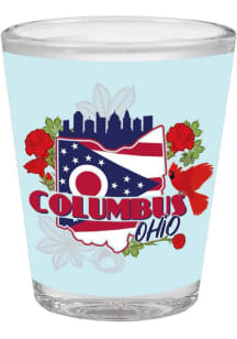 Columbus Blue 2 oz Shot Glass