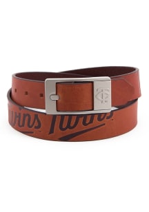 Minnesota Twins Leather Brandish Mens Belt