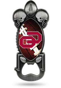 Oklahoma Sooners Party Starter Football Bottle Opener