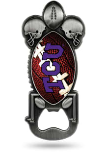TCU Horned Frogs Party Starter Football Bottle Opener