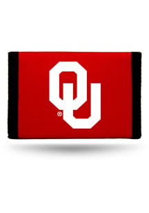 Oklahoma Sooners Nylon Mens Trifold Wallet