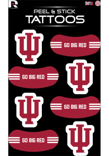 Indiana Hoosiers 8 Pack Tattoo
