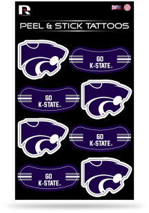 K-State Wildcats 8 Pack Tattoo