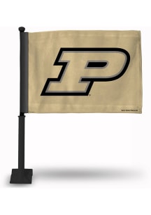 Purdue Boilermakers 11x1 Nylon Car Flag - Gold