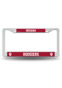 Indiana Hoosiers Plastic License Plate Frame - Red