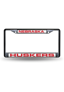 Nebraska Cornhuskers Huskers License Plate Frame - Red