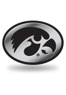 Iowa Hawkeyes Plastic Molded Car Emblem - Gold