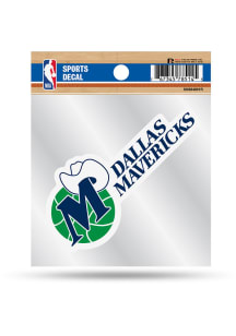 Dallas Mavericks 4x4 Retro Auto Decal - Blue