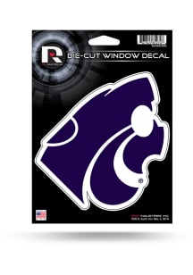 K-State Wildcats Medium Die Cut Auto Decal - Purple