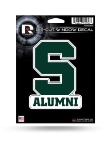 Michigan State Spartans Alumni Die Cut Auto Decal - Green