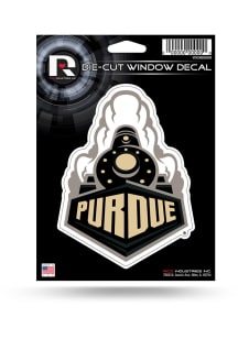 Purdue Boilermakers Medium Die Cut Auto Decal - Black
