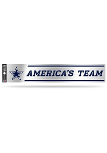 Dallas Cowboys 3x17 Tailgate Auto Decal - Blue