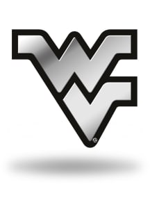 West Virginia Mountaineers Plastic Molded Car Emblem - Navy Blue