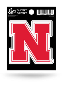 Nebraska Cornhuskers Sports Auto Decal - Red