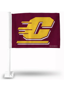 Central Michigan Chippewas 11x14 Car Flag - Maroon