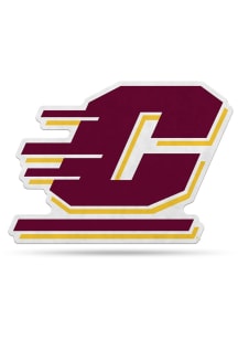 Central Michigan Chippewas Logo Shaped Pennant - Maroon