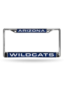 Arizona Wildcats Chrome License Plate Frame - Blue
