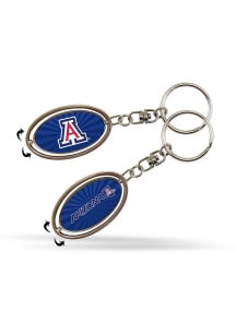 Arizona Wildcats Spinner Keychain - Blue
