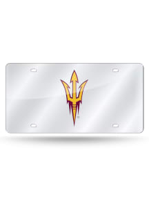 Arizona State Sun Devils Maroon Laser Cut Car Accessory License Plate