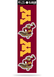 Minnesota Golden Gophers Quad Auto Decal - Maroon