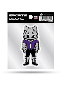 TCU Horned Frogs 4x4 Auto Decal - Purple