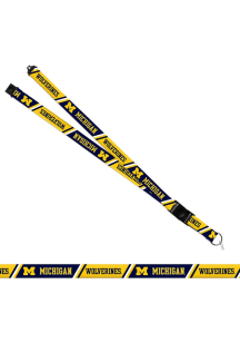 Michigan Wolverines Breakaway Lanyard - Blue