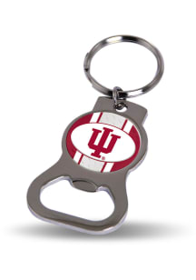 Indiana Hoosiers Bottle Opener Keychain - Crimson