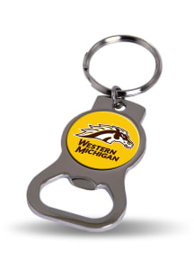 Western Michigan Broncos Bottle Opener Keychain - Brown