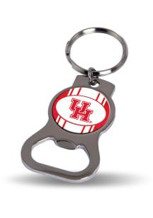 Houston Cougars Bottle Opener Keychain - Red