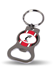 Cincinnati Bearcats Bottle Opener Keychain - Red
