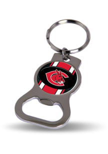 Central Missouri Mules Bottle Opener Keychain - Red