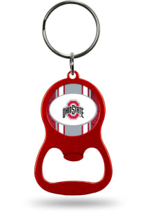 Ohio State Buckeyes Colored Bottle Opener Keychain - Red