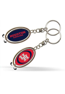 Houston Cougars Spinner Keychain - Red