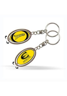 Emporia State Hornets Spinner Keychain - Gold