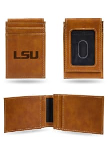 Illinois Fighting Illini Laser Engraved Mens Front Pocket Wallet