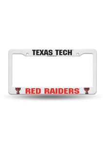 Texas Tech Red Raiders Plastic License Plate Frame - Red