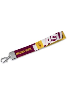 Arizona State Sun Devils Keychain Lanyard - Red