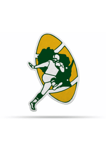 Green Bay Packers Retro Shape Cut Pennant - Green
