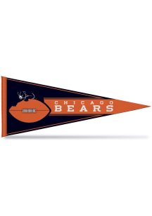 Chicago Bears 12x30 Retro Pennant - Orange