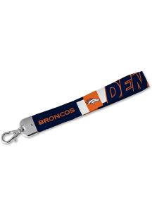Denver Broncos Keychain Lanyard - Orange