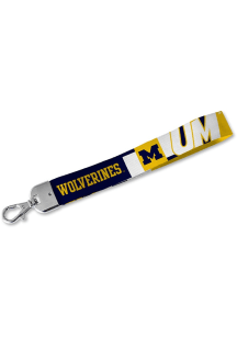 Michigan Wolverines Keychain Lanyard - Blue