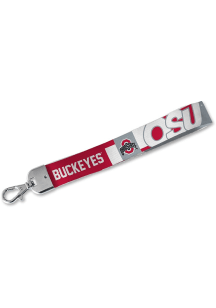 Ohio State Buckeyes Keychain Lanyard - Red