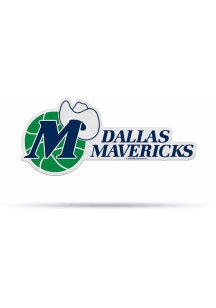 Dallas Mavericks Retro Shape Cut Pennant - Blue