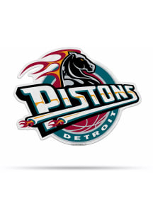 Detroit Pistons Retro Shape Cut Pennant - Red