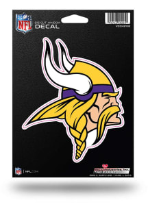 Minnesota Vikings Die Cut Auto Decal - Purple
