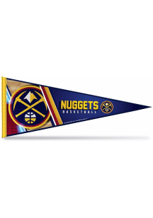 Denver Nuggets Bright Light 12x30 Pennant - Navy Blue