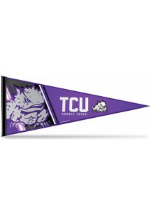TCU Horned Frogs Bright Light 12x30 Pennant - Purple